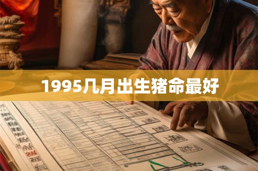 1995几月出生猪命最好