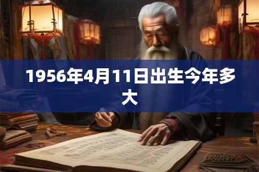 1956年4月11日出生今年多大