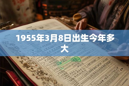 1955年3月8日出生今年多大