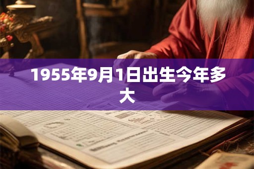 1955年9月1日出生今年多大