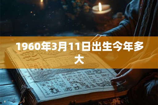 1960年3月11日出生今年多大