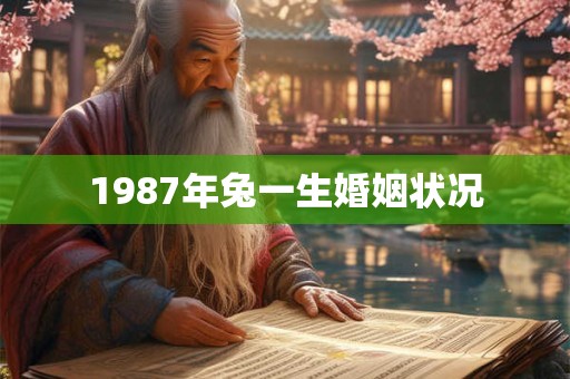 1987年兔一生婚姻状况
