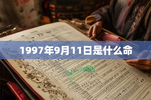 1997年9月11日是什么命
