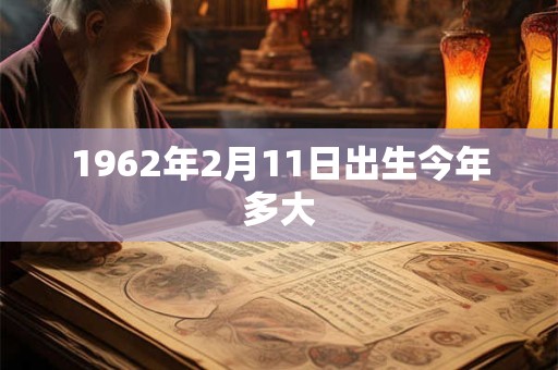 1962年2月11日出生今年多大