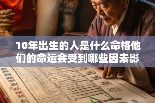 10年出生的人是什么命格他们的命运会受到哪些因素影响