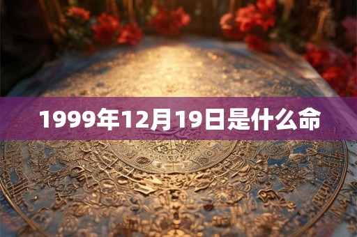 1999年12月19日是什么命