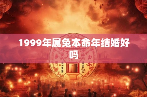 1999年属兔本命年结婚好吗 1999年属兔本命年结婚好吗