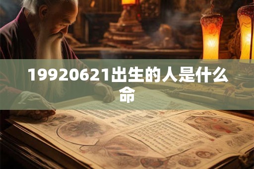 19920621出生的人是什么命