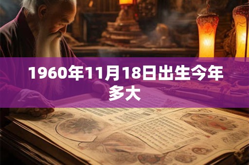 1960年11月18日出生今年多大