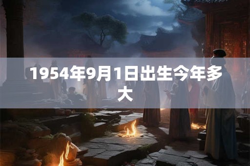 1954年9月1日出生今年多大