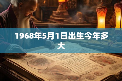 1968年5月1日出生今年多大 1968年5月1日出生今年多大