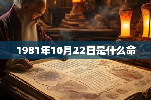 1981年10月22日是什么命