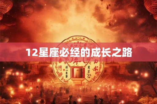 12星座必经的成长之路