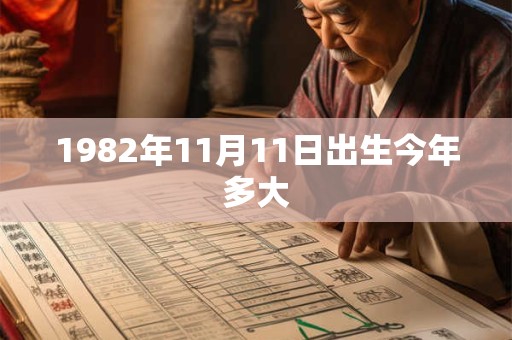 1982年11月11日出生今年多大