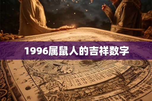 1996属鼠人的吉祥数字