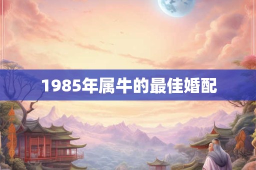 1985年属牛的最佳婚配 1985年属牛的最佳婚配