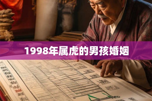 1998年属虎的男孩婚姻