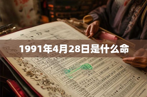 1991年4月28日是什么命
