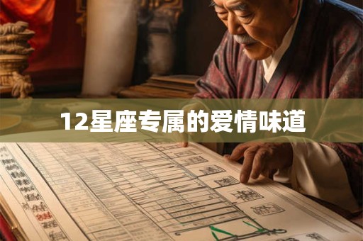 12星座专属的爱情味道