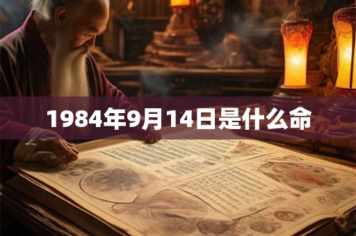1984年9月14日是什么命