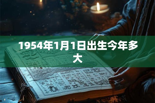 1954年1月1日出生今年多大