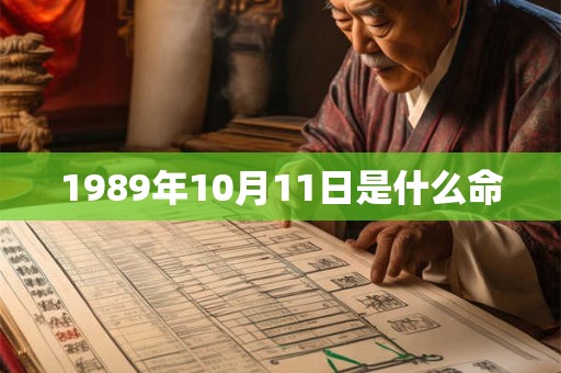 1989年10月11日是什么命
