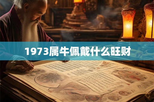 1973属牛佩戴什么旺财 1973属牛佩戴什么旺财