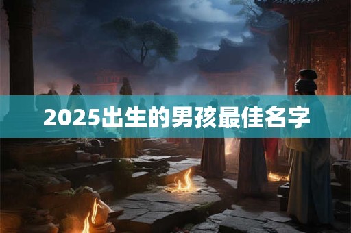 2025出生的男孩最佳名字
