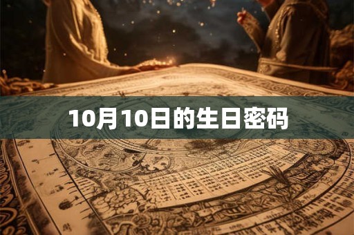 10月10日的生日密码