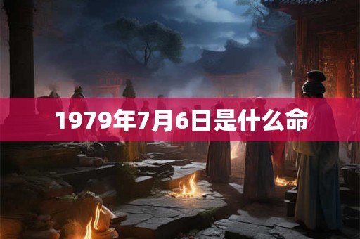 1979年7月6日是什么命