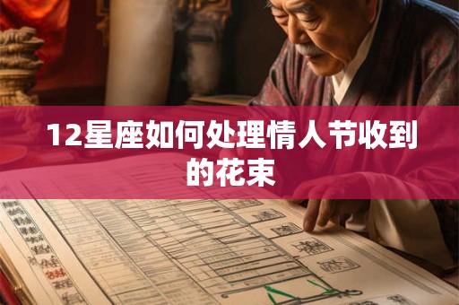 12星座如何处理情人节收到的花束
