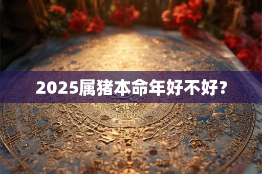 2025属猪本命年好不好？