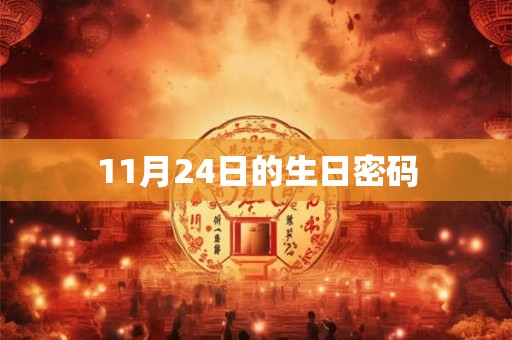 11月24日的生日密码
