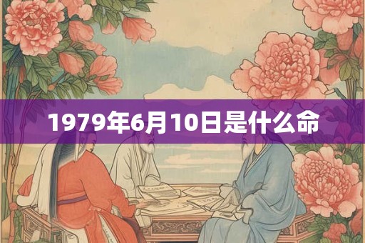 1979年6月10日是什么命
