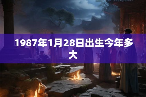 1987年1月28日出生今年多大