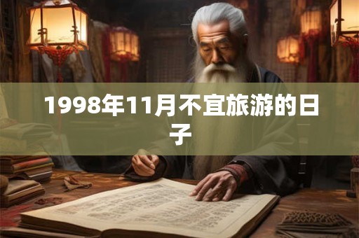 1998年11月不宜旅游的日子