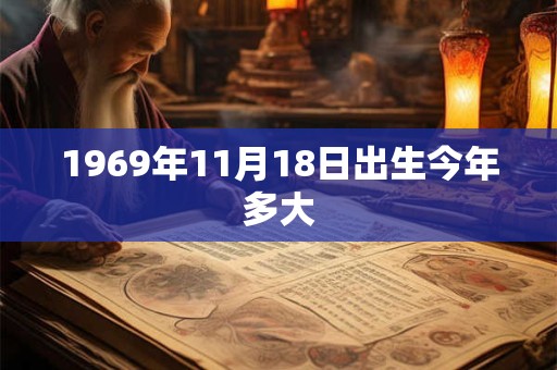 1969年11月18日出生今年多大