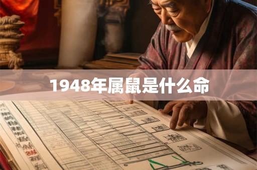 1948年属鼠是什么命