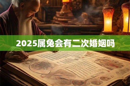 2025属兔会有二次婚姻吗