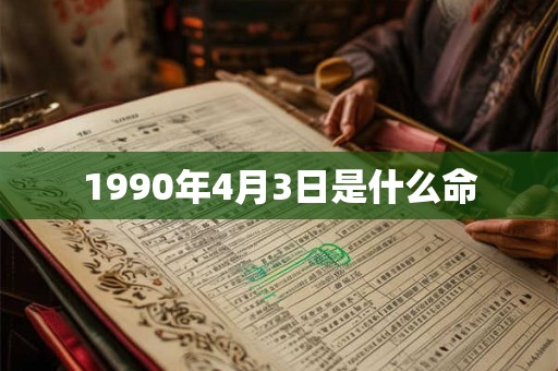 1990年4月3日是什么命