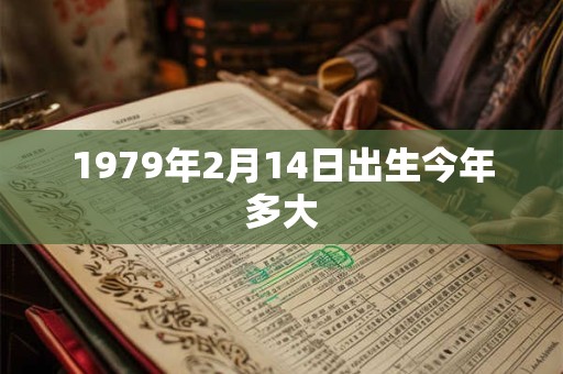 1979年2月14日出生今年多大