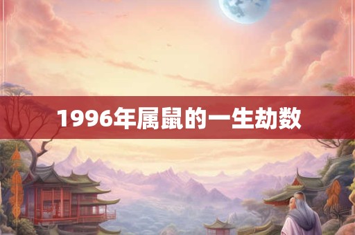 1996年属鼠的一生劫数