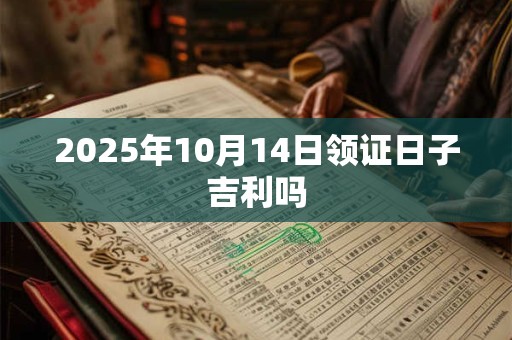 2025年10月14日领证日子吉利吗