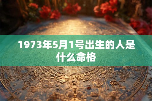 1973年5月1号出生的人是什么命格