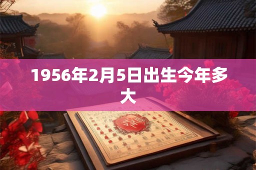 1956年2月5日出生今年多大