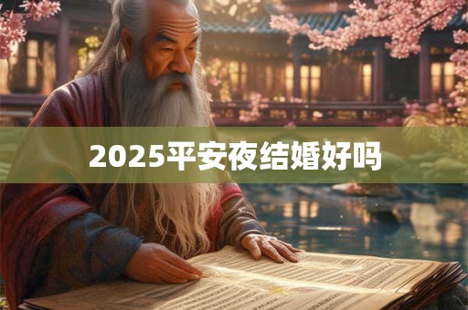 2025平安夜结婚好吗