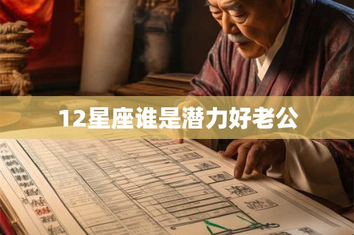12星座谁是潜力好老公