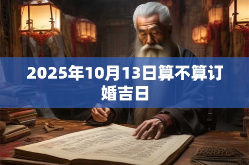 2025年10月13日算不算订婚吉日