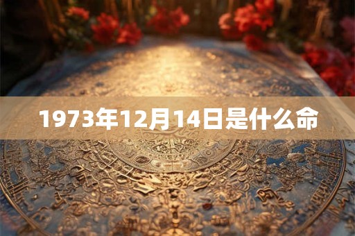 1973年12月14日是什么命