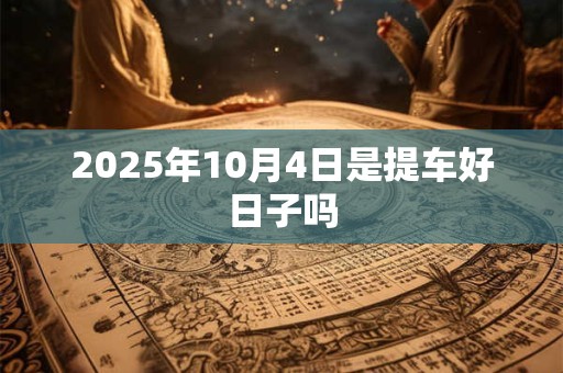2025年10月4日是提车好日子吗